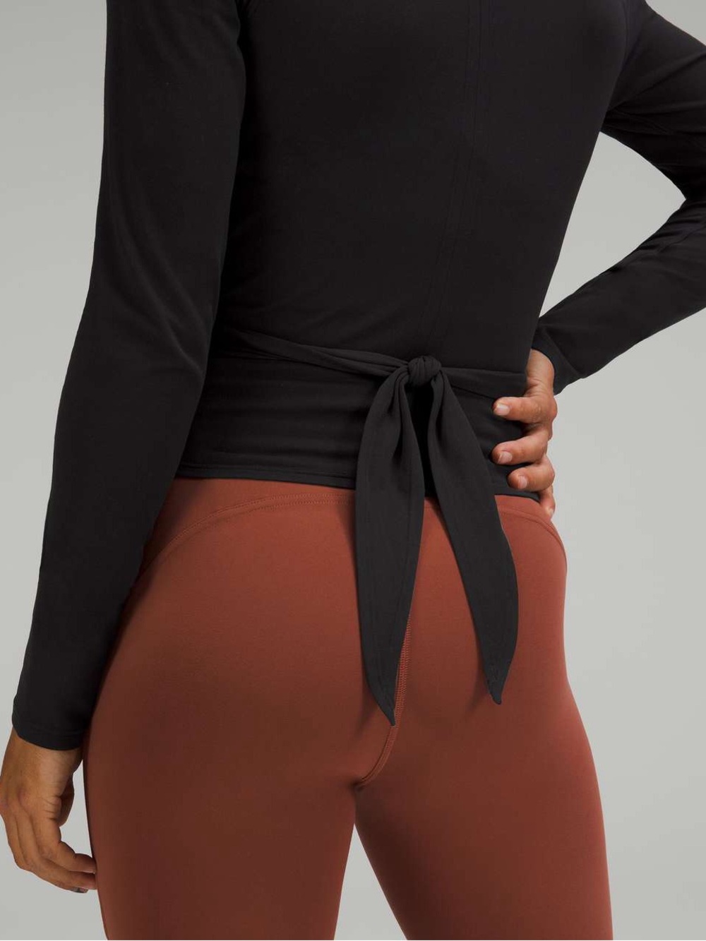 Lululemon Long Sleeve Wrap Top “Time to Restore Long Sleeve Shirt”
Black - Picture 11 of 11
